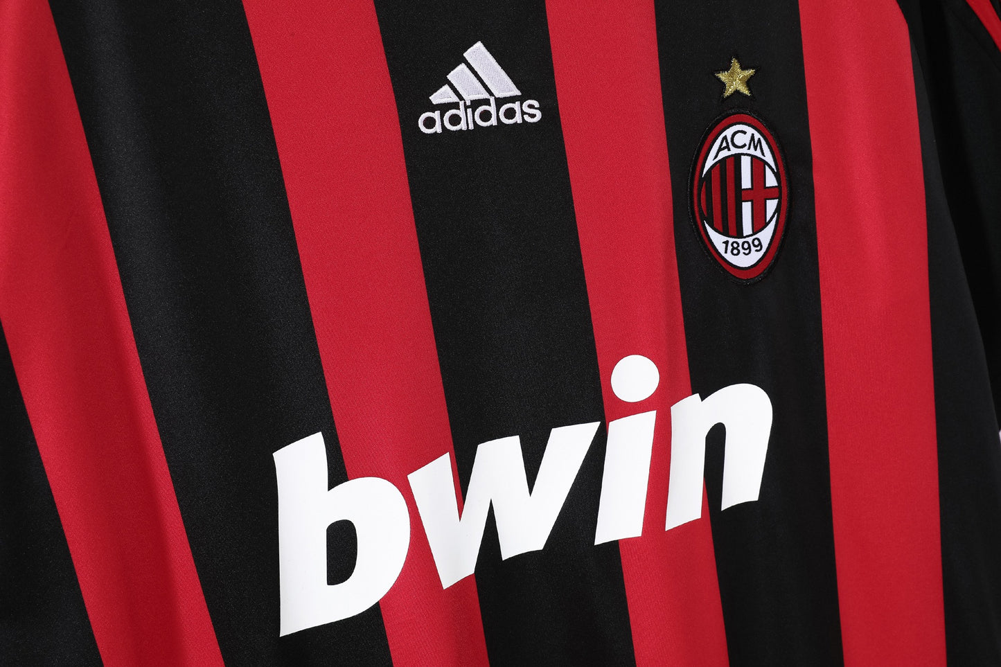 AC Milan 2008-2009 Home Retro Football Shirt
