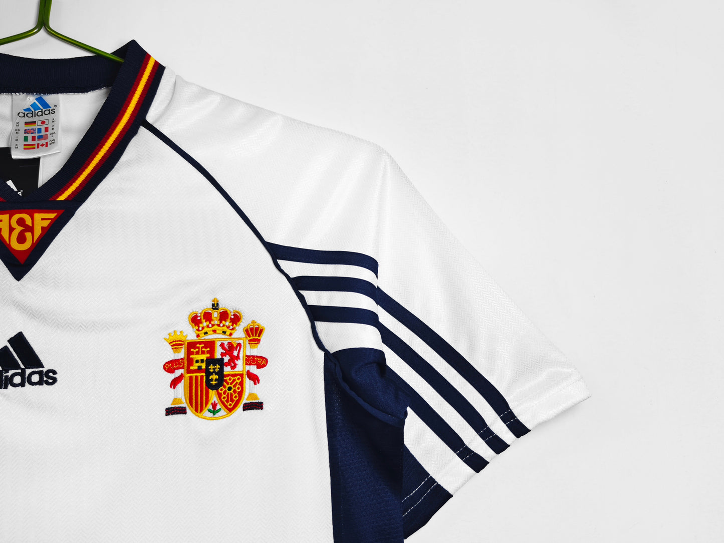 España 1998 Camiseta Visitante Blanca