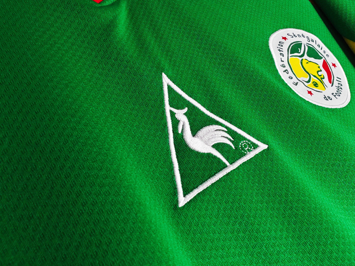 Senegal 2002 Away Green Jersey