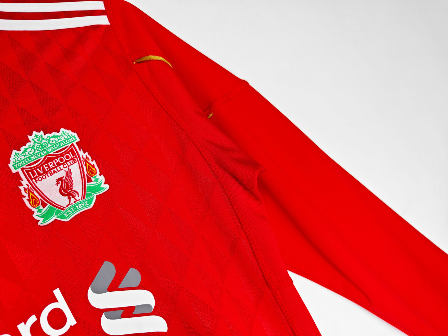 Maillot domicile à manches longues Liverpool 2010-2011