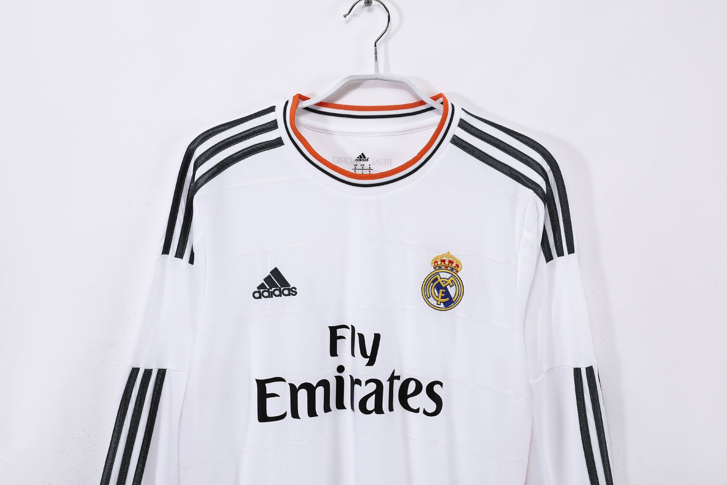 Camiseta de Fútbol Retro de Manga Larga Real Madrid 2013-2014