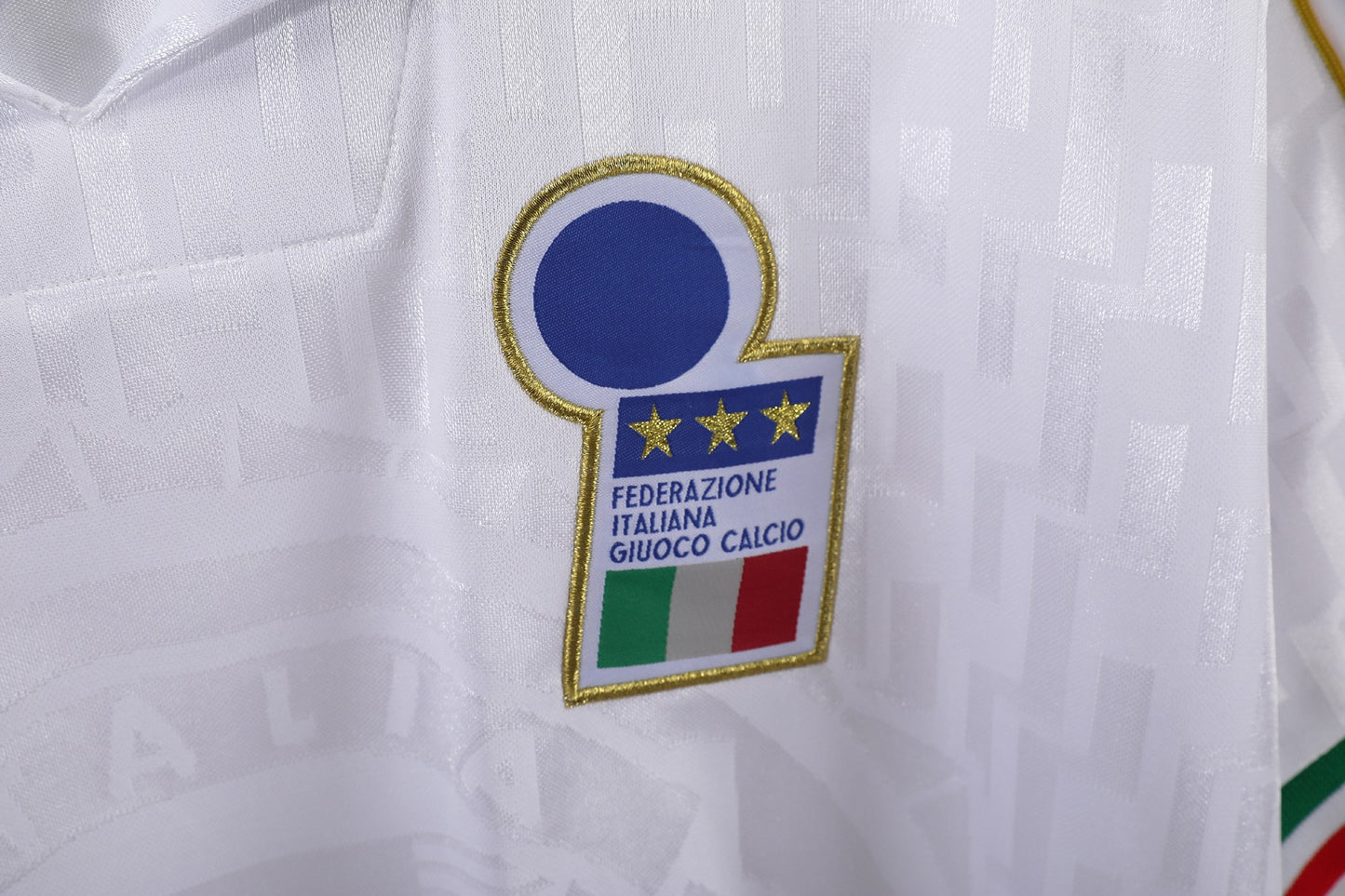 Camiseta Blanca de Visitante Italia 1995