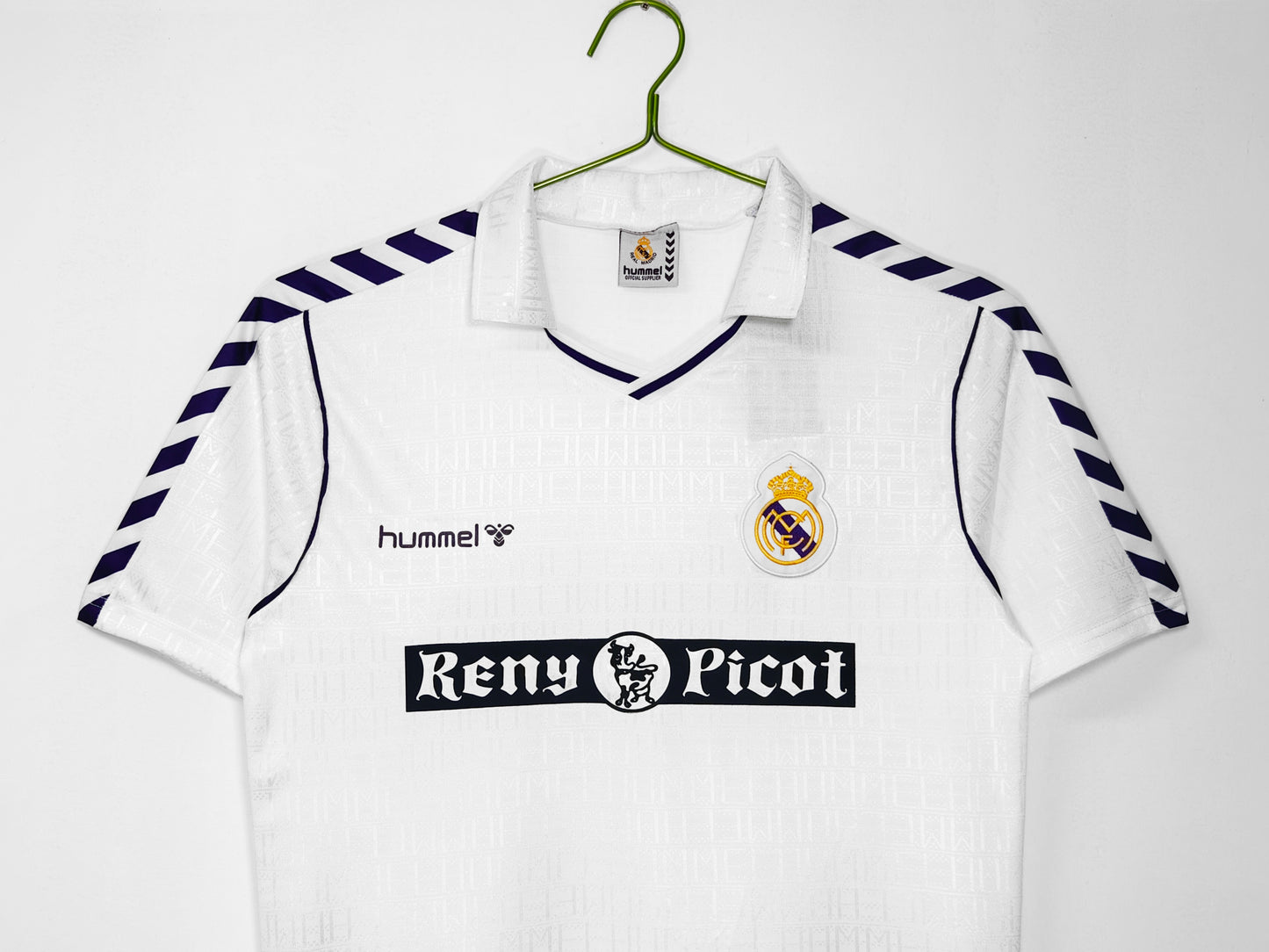 Camiseta local del Real Madrid 1988-1990