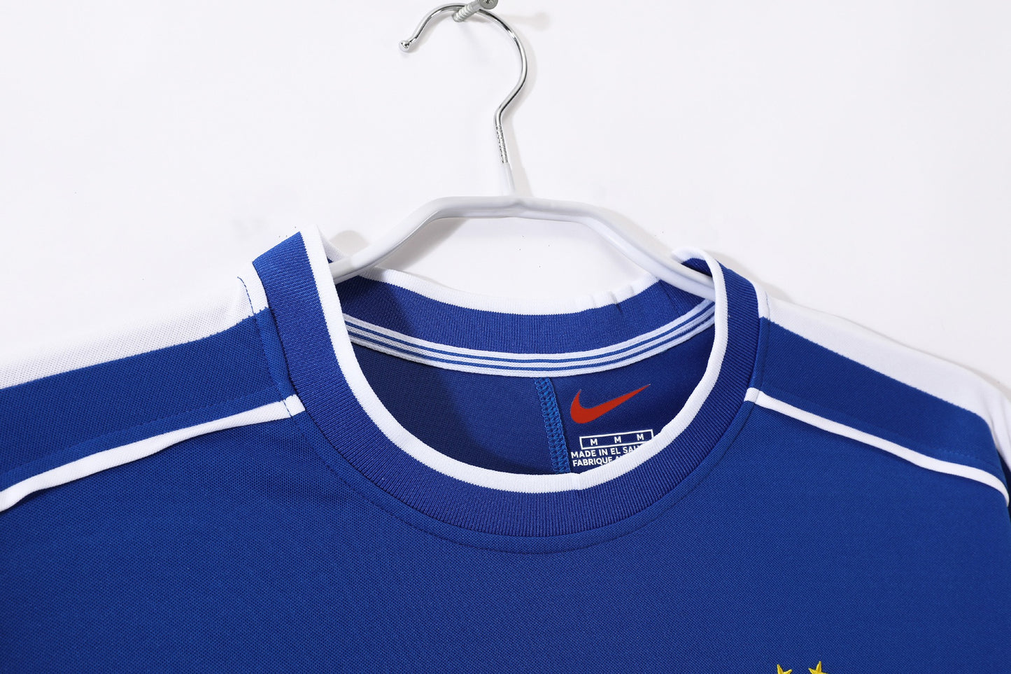 Brazil 1998 Away Long Sleeve Retro Football Shirt