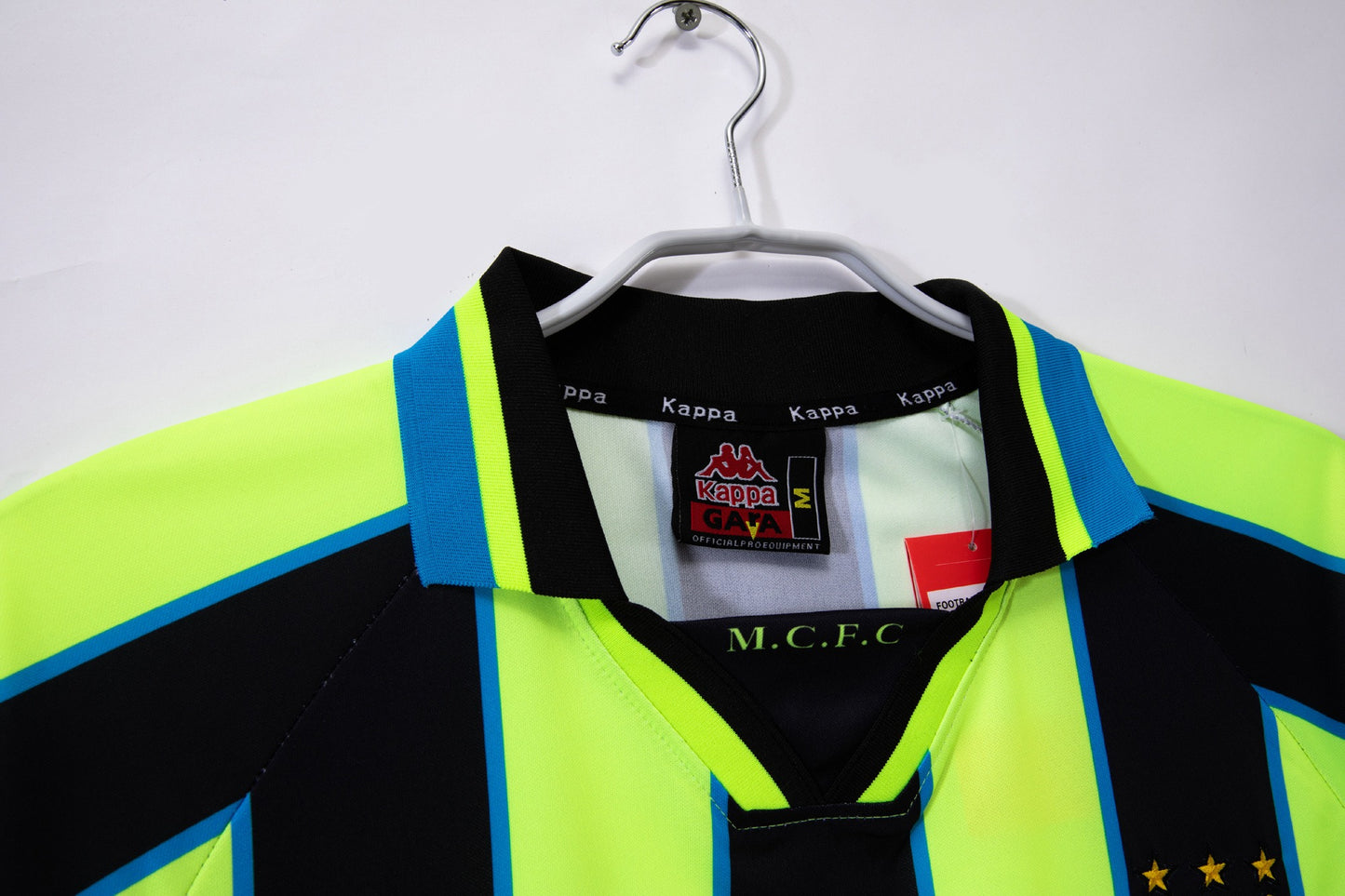 Maillot de football rétro extérieur Manchester City 1998-1999