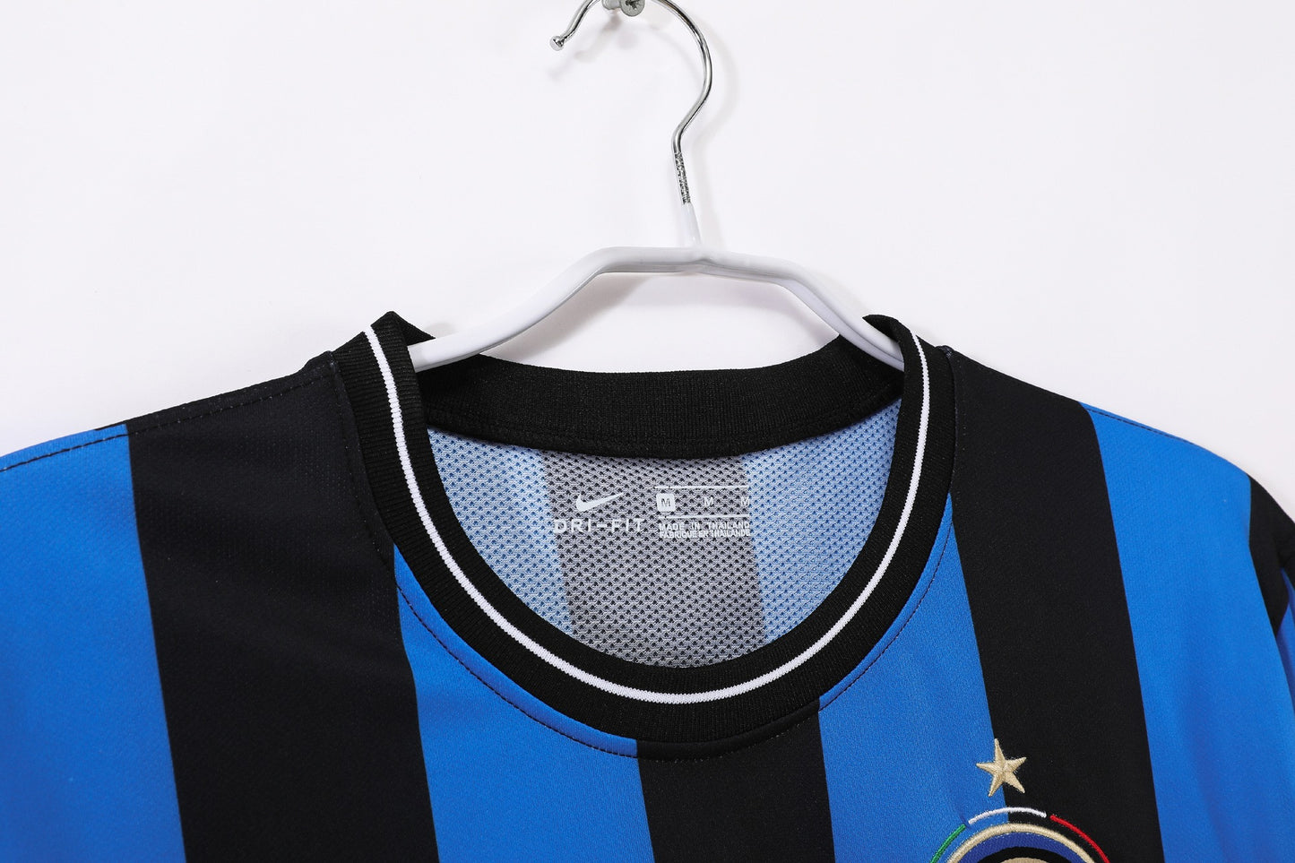 Maillot de Football Rétro Manches Longues Domicile Inter Milan 2009-2010