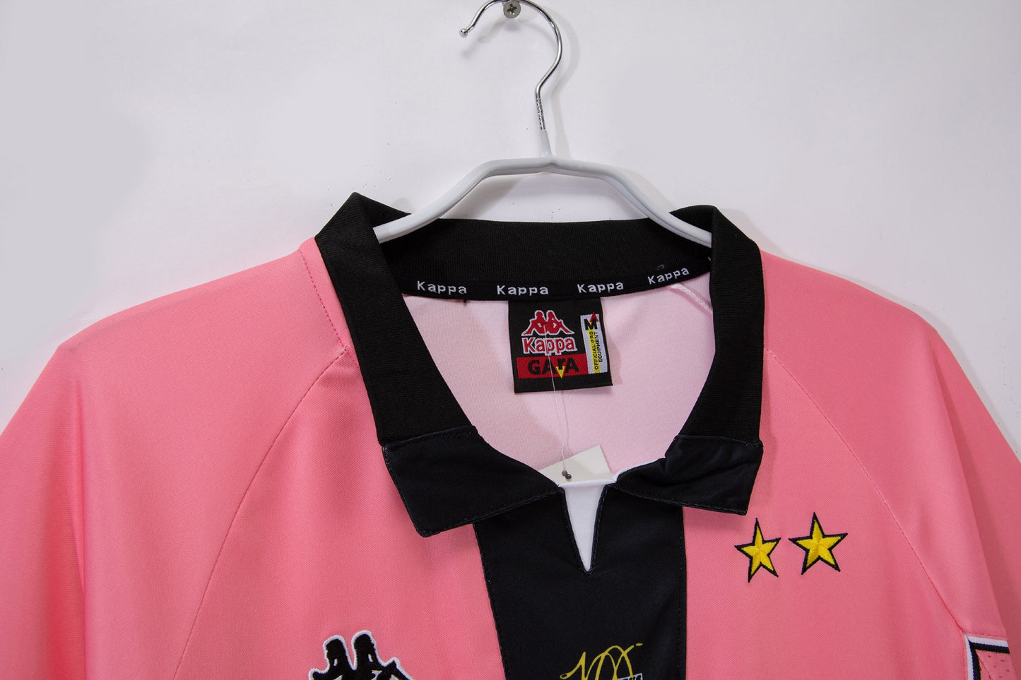 Camiseta de Fútbol Retro Rosa Visitante Juventus 1997-1998