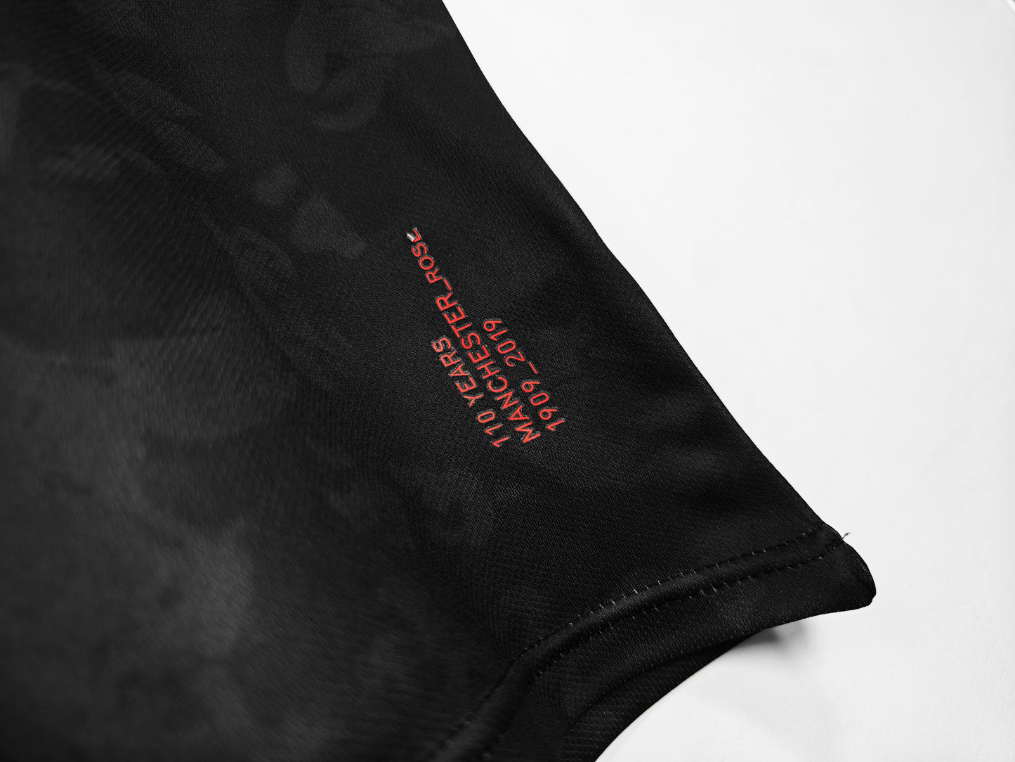 Maillot extérieur de Manchester United 2019-2020, deuxième version, noir