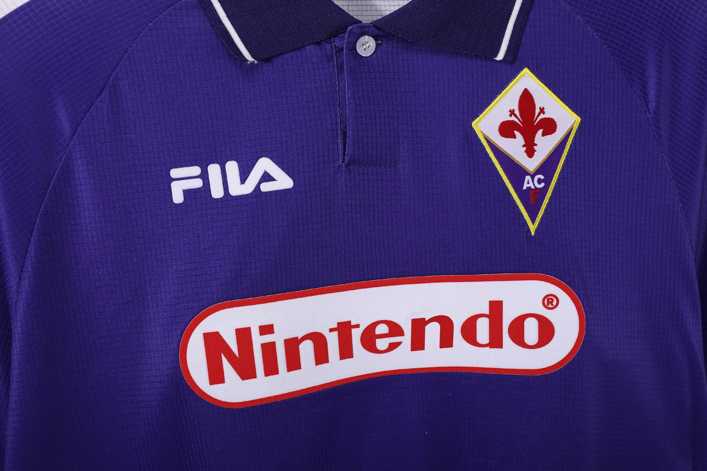 Maillot domicile Fiorentina 1998-1999 manches longues
