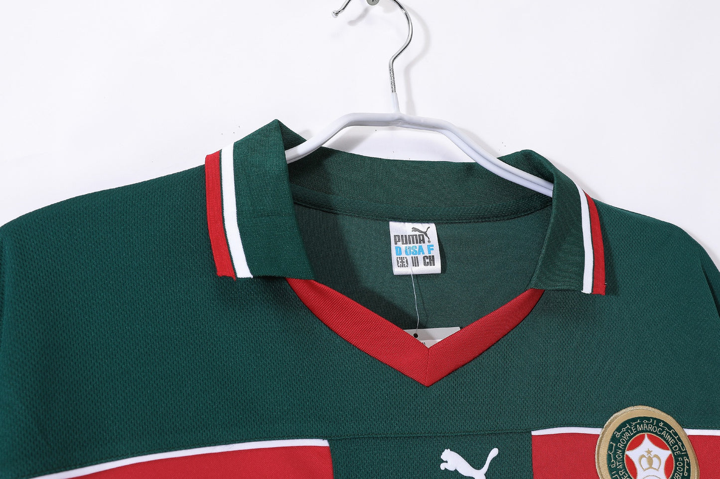 Camiseta de fútbol retro Marruecos 1998 (local)