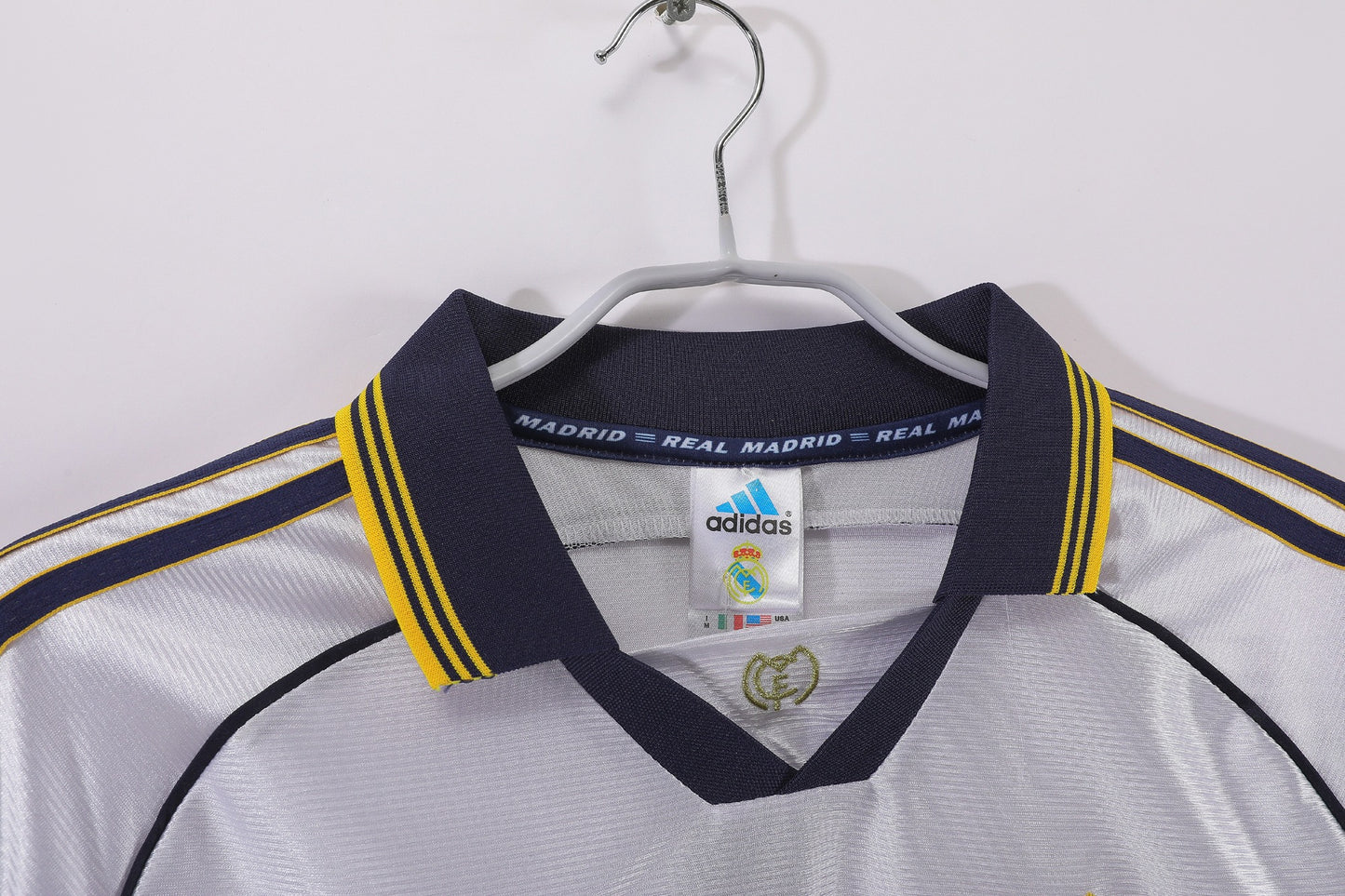 Camiseta de Manga Larga Local del Real Madrid 1998-2000