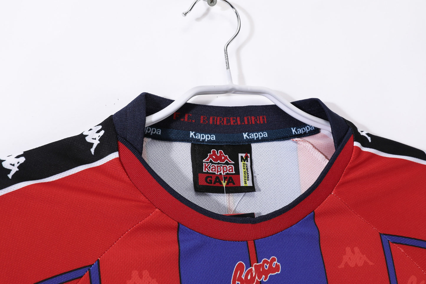 Maillot de Foot Rétro Domicile Barcelone 1997-1998