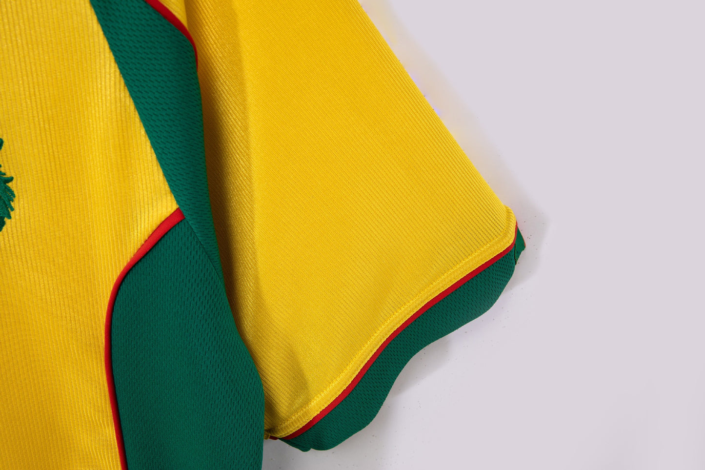 Cameroon 1998-1999 Away Yellow Retro Football Shirt