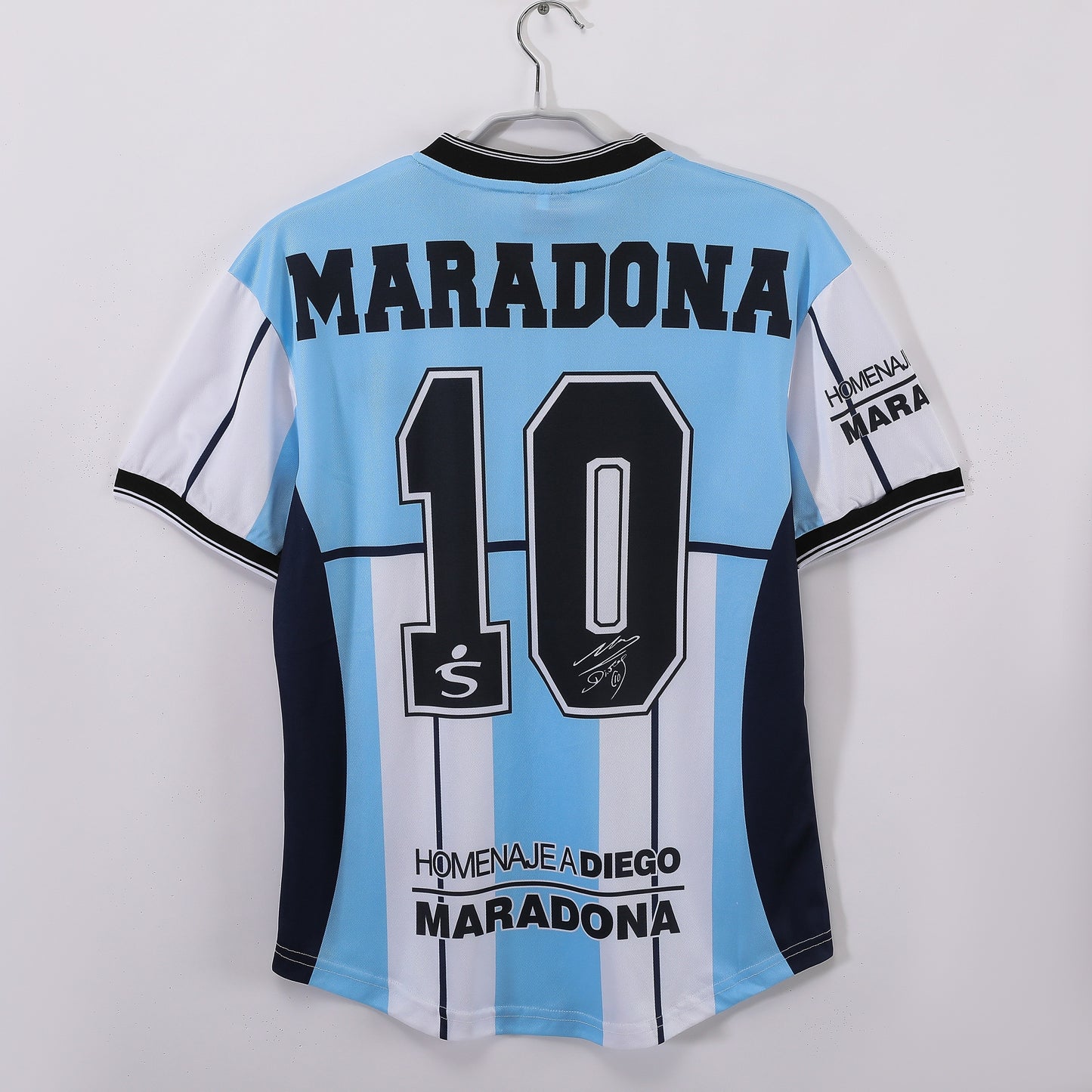 Maillot Commémoratif Domicile Maradona Argentine 2001