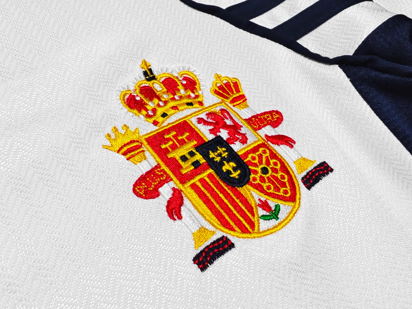 España 1998 Camiseta Visitante Blanca