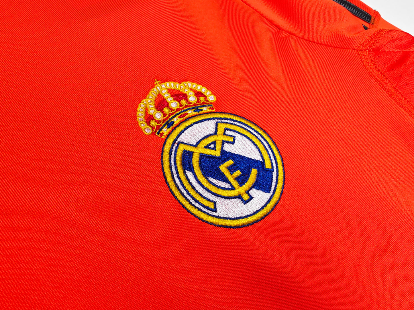Camiseta Manga Larga Naranja Segunda Equipación Real Madrid 2013-2014