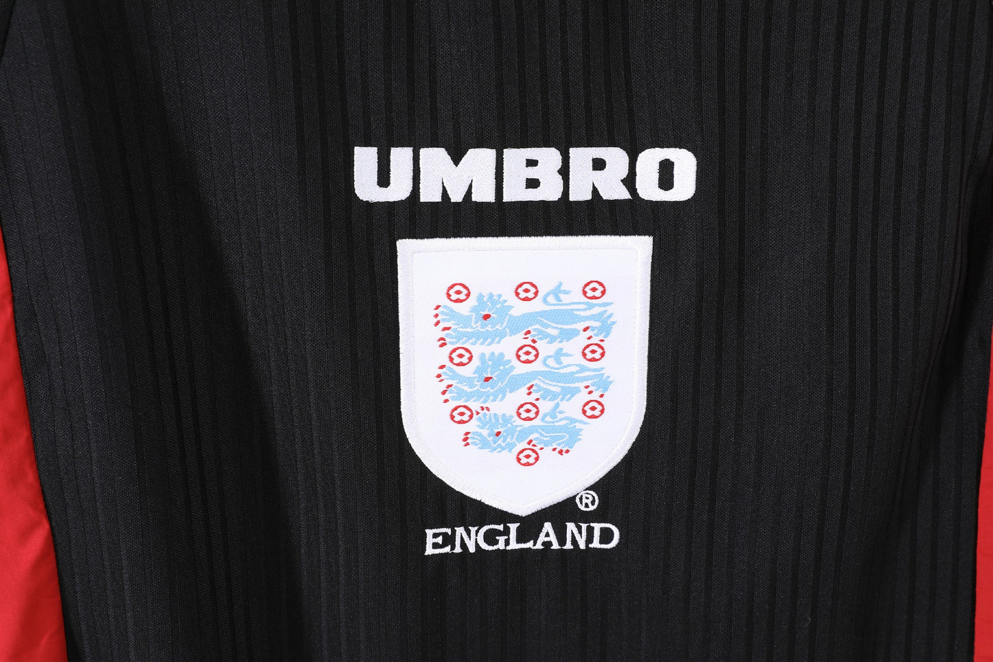England 1998 Second Away Black Jersey