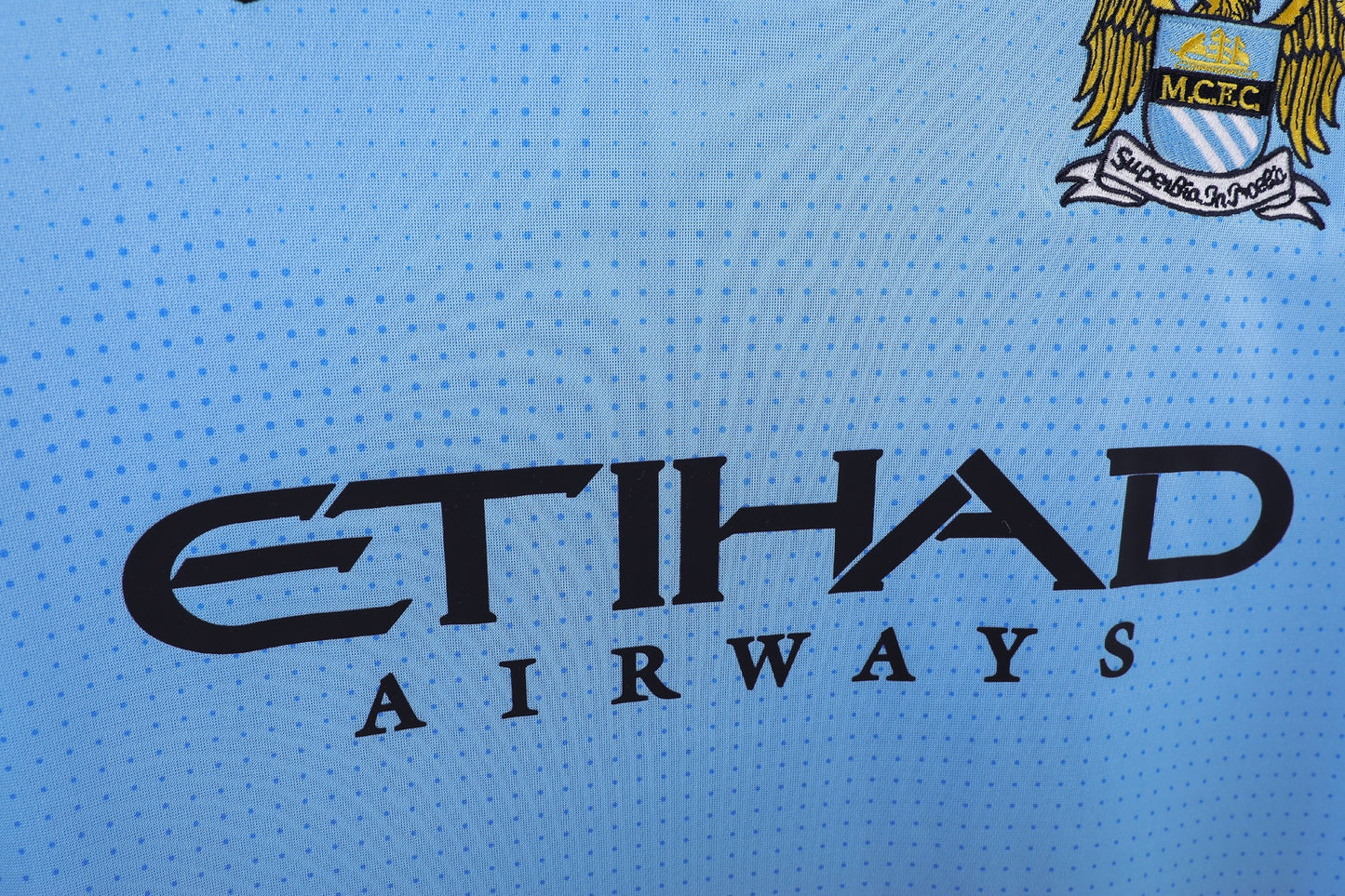 Maillot de football rétro domicile Manchester City 2011-2012