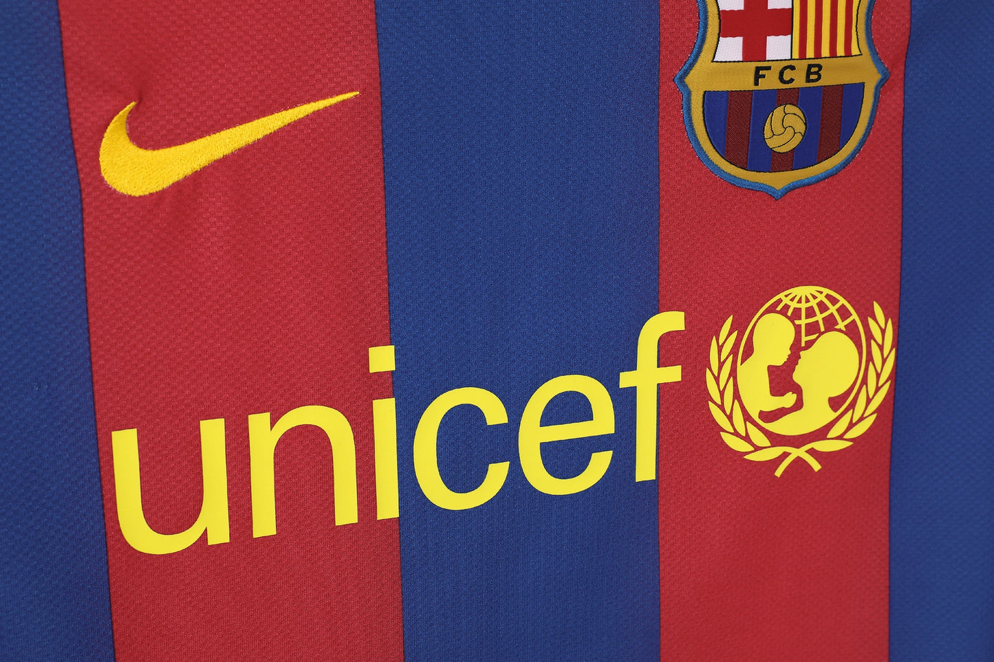 Maillot Rétro de Football Domicile Barcelone 2010-2011