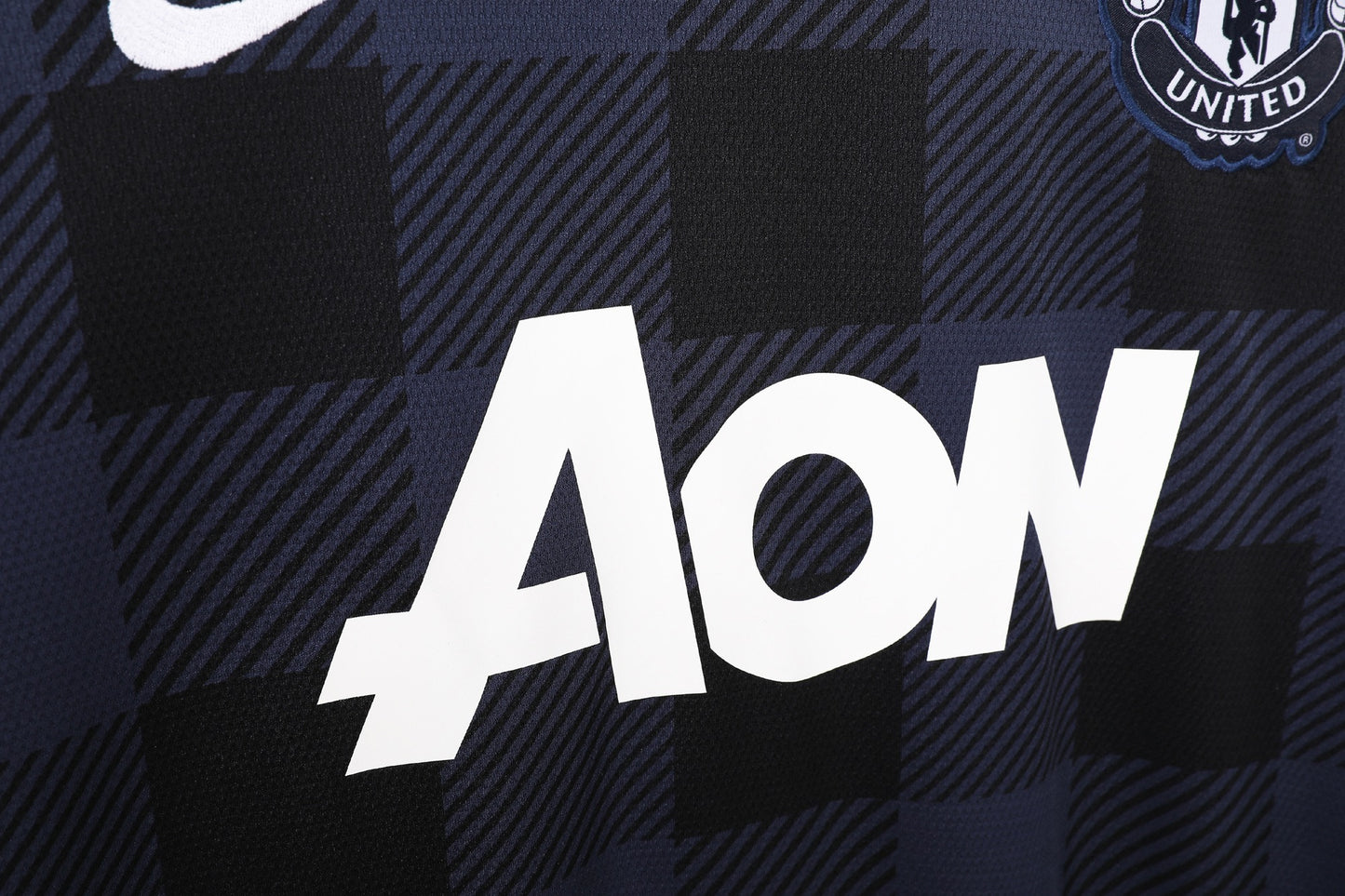 Maillot de Foot Rétro Manchester United 2013-2014 Extérieur