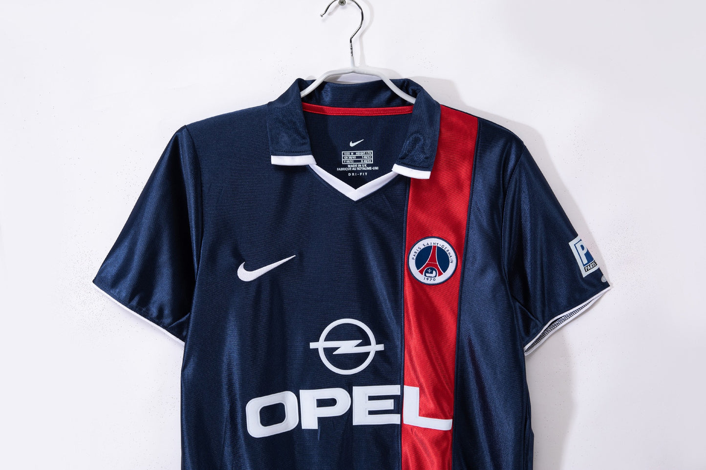 Maillot de football rétro domicile Paris Saint-Germain 2001-2002