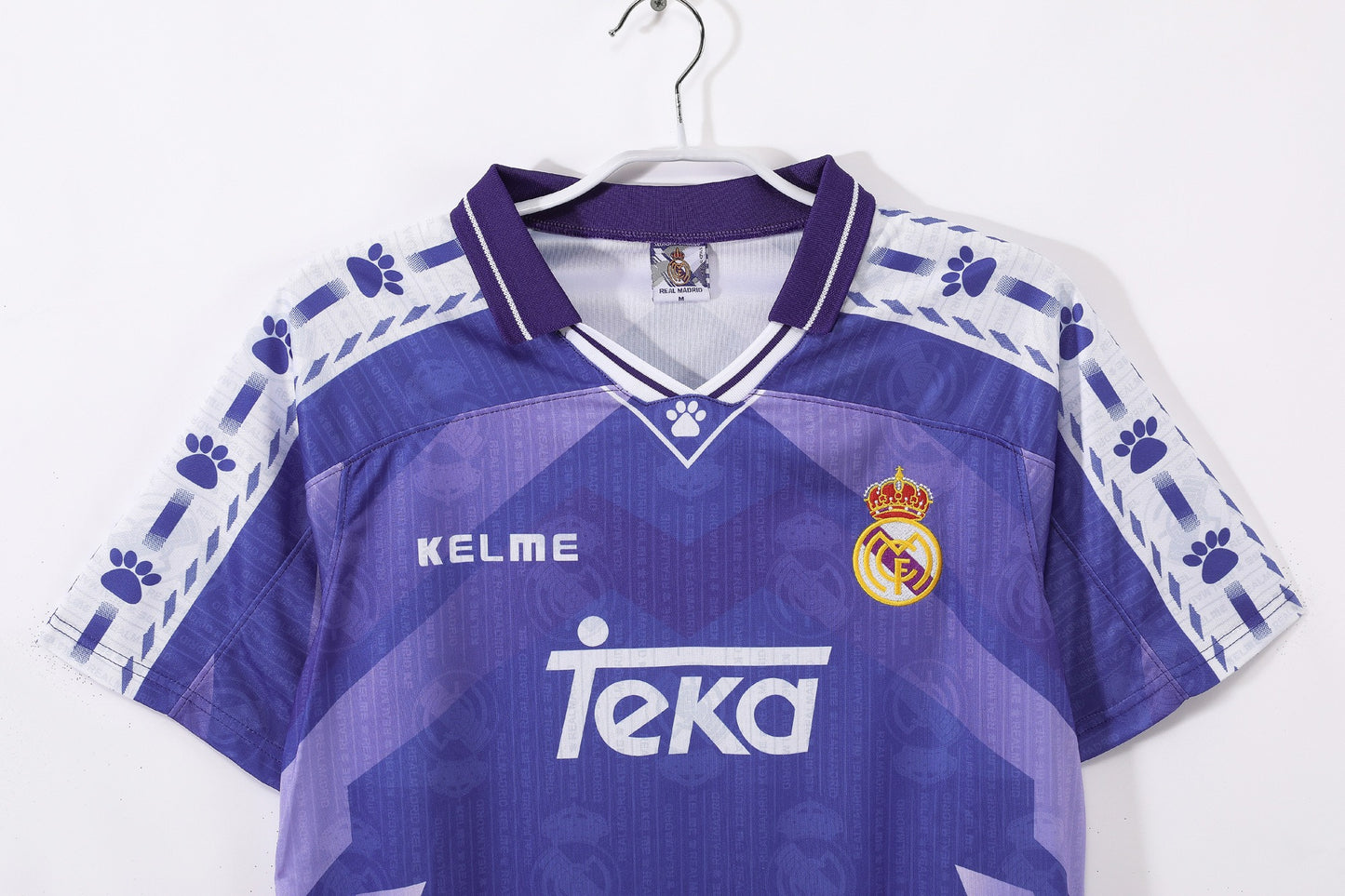 Camiseta de Fútbol Retro Visitante Real Madrid 1996-1997