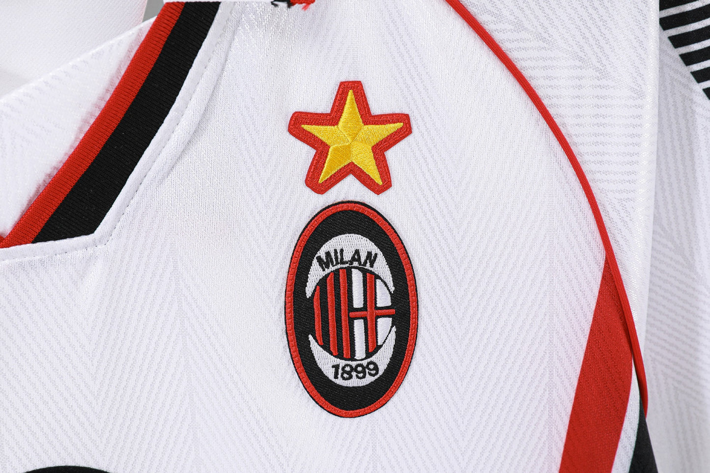AC Milan 1997-1998 Away White Jersey