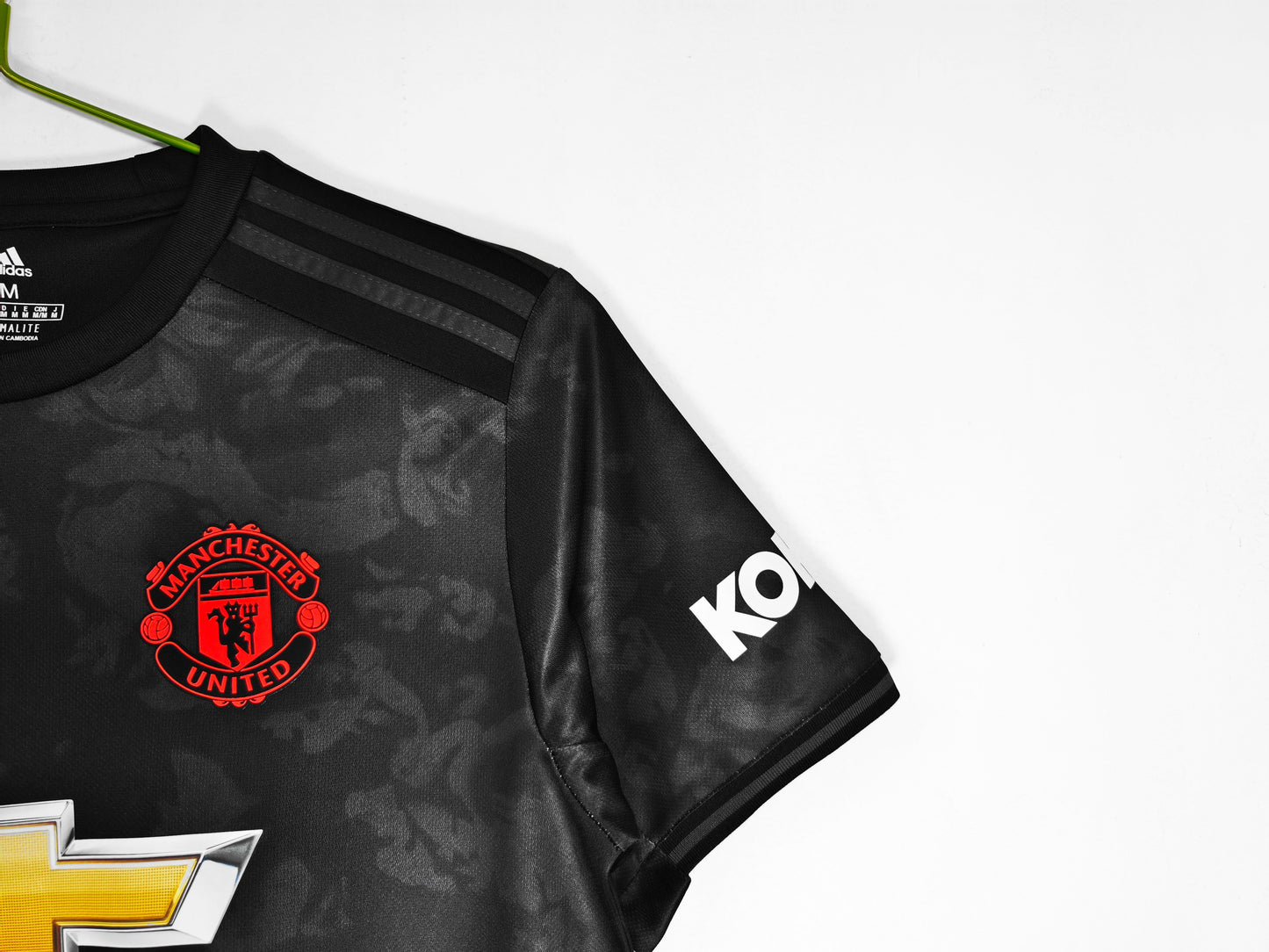 Maillot extérieur de Manchester United 2019-2020, deuxième version, noir