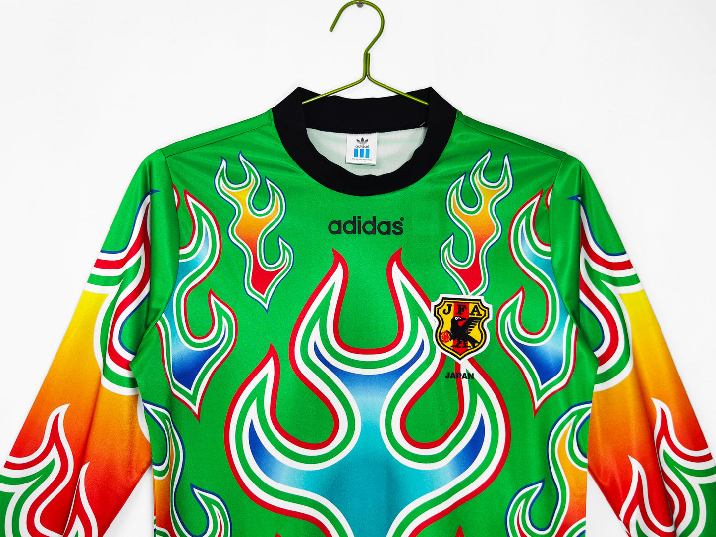 Japan 1998 Goalkeeper Green Long Sleeve Jersey