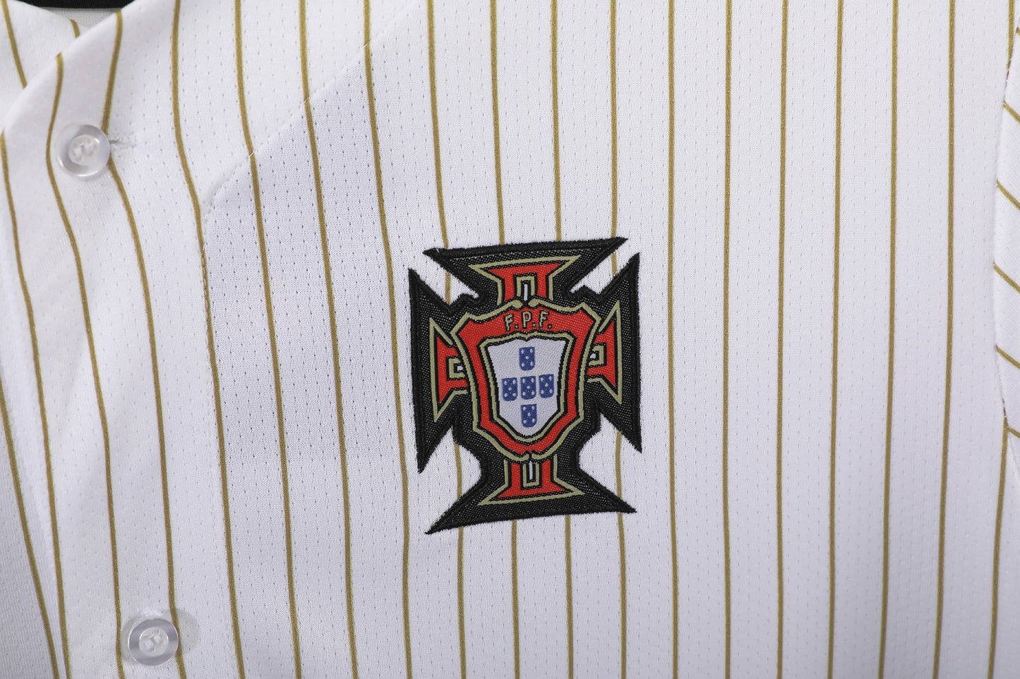 Portugal 2025 White Baseball Jersey