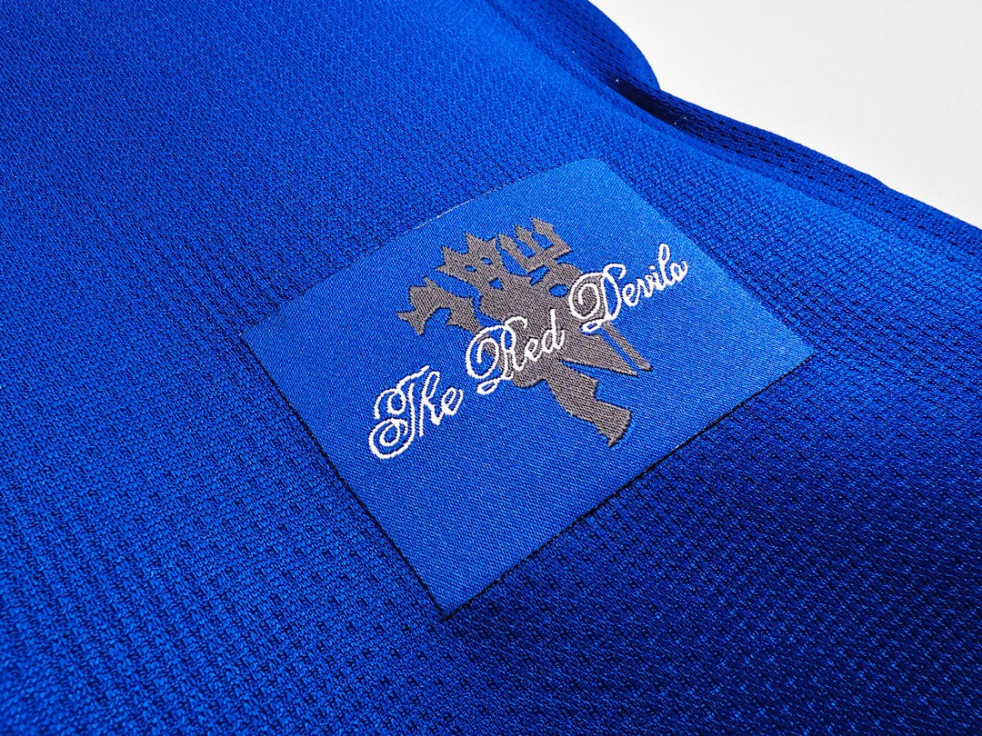 Maillot de gardien de but bleu Manchester United 2007-2008