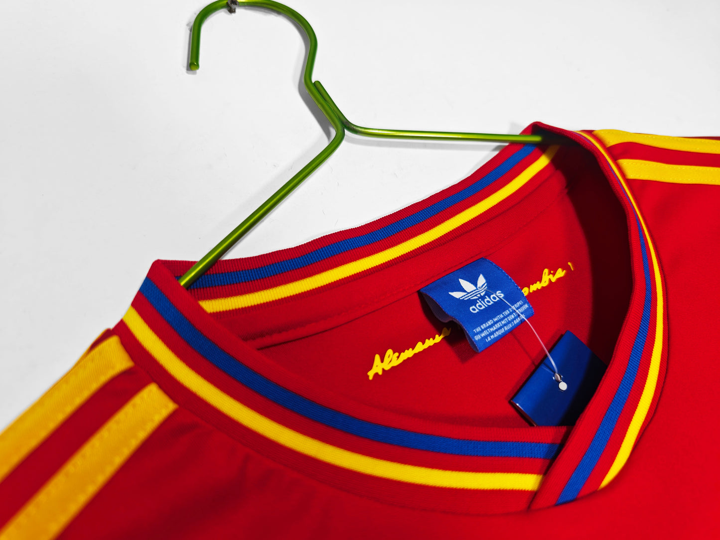 Colombia 1990 Away Red Jersey