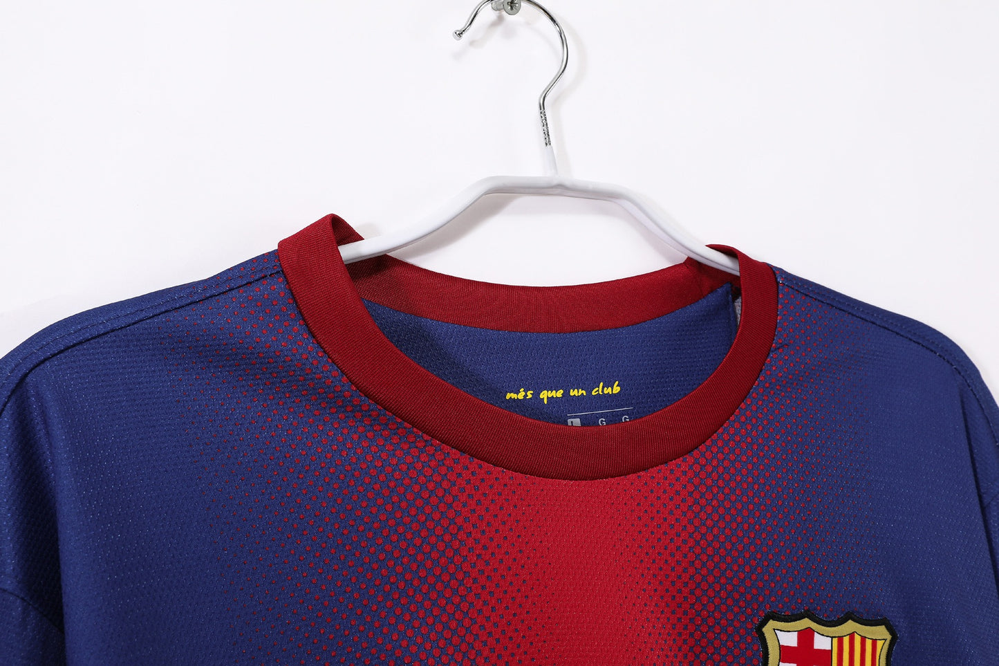 Maillot de football rétro domicile manches longues Barcelone 2012-2013