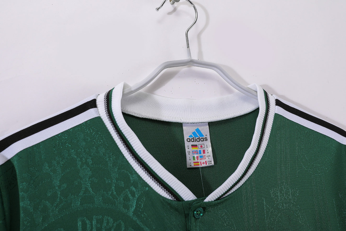 Maillot Domicile à Manches Longues Vert Deportivo La Coruña 1999-2000