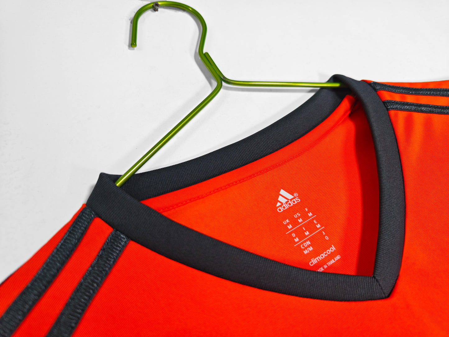 Camiseta Manga Larga Naranja Segunda Equipación Real Madrid 2013-2014