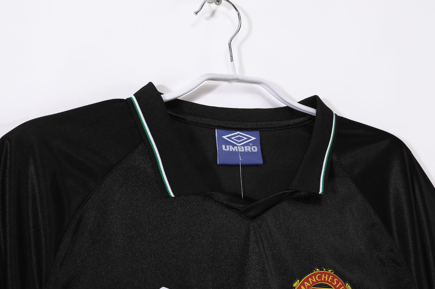 Maillot de foot rétro Manchester United 1998-1999 extérieur deuxième version