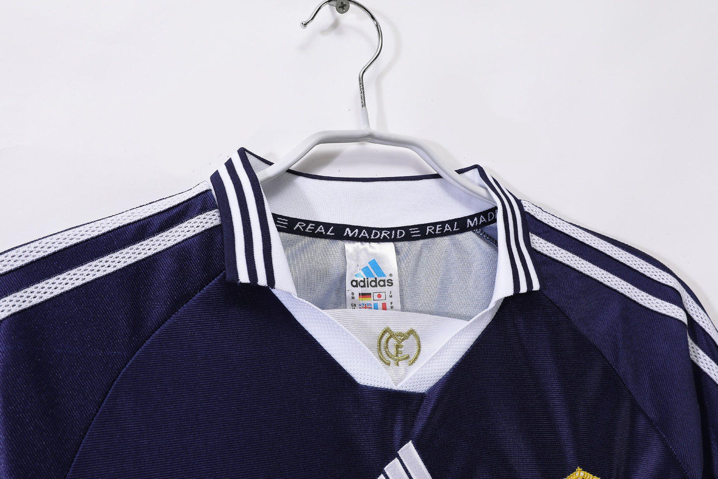 Camiseta de Fútbol Retro Real Madrid 1998-1999 Visitante Azul