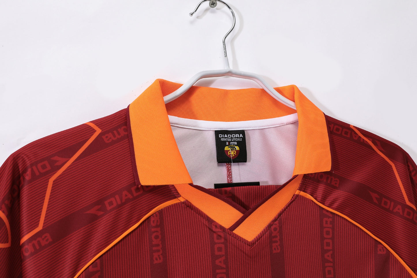 Camiseta de Fútbol Retro Local Roma 1999-2000