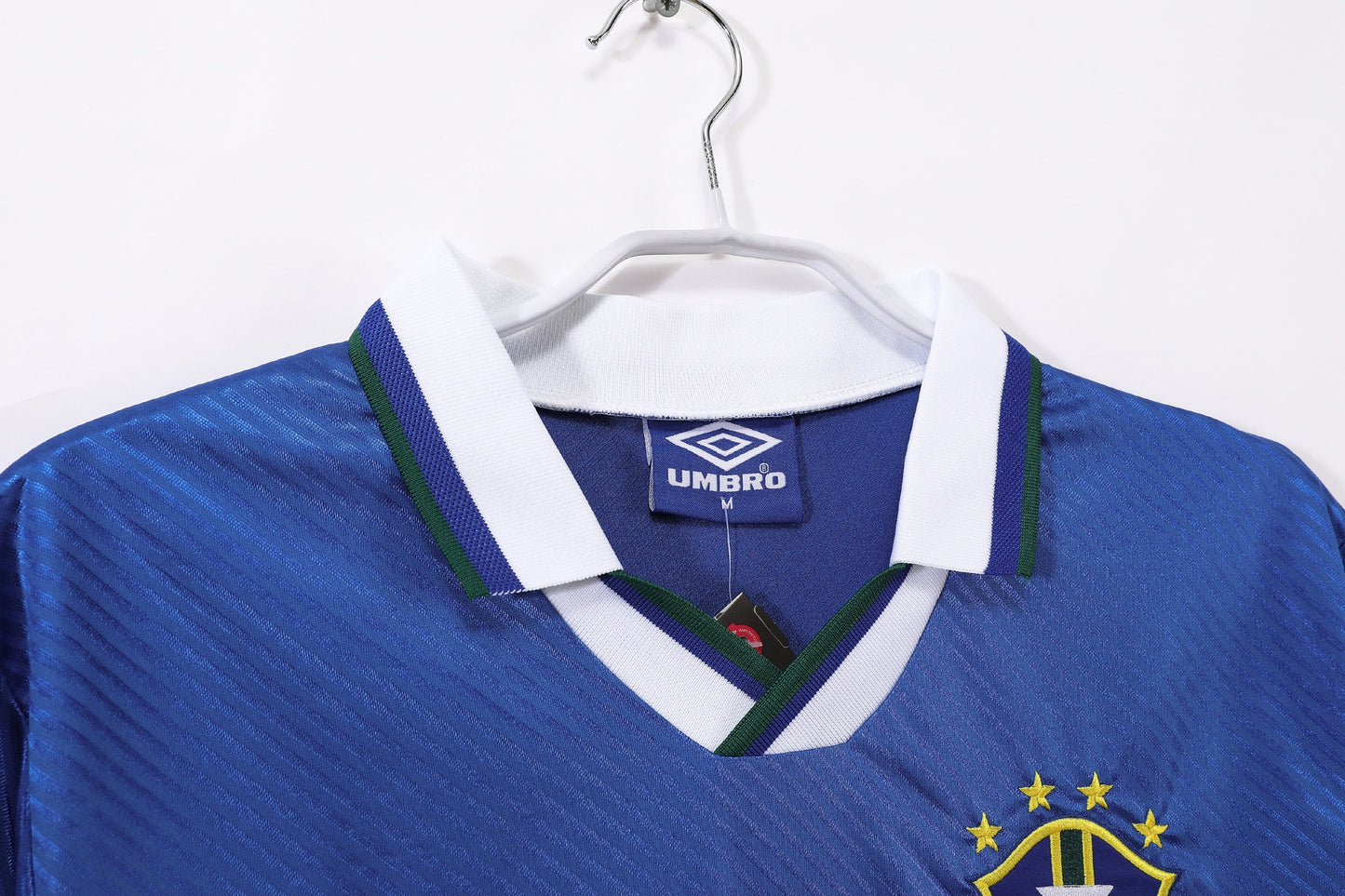 Brazil 1996 Away Retro Football Shirt