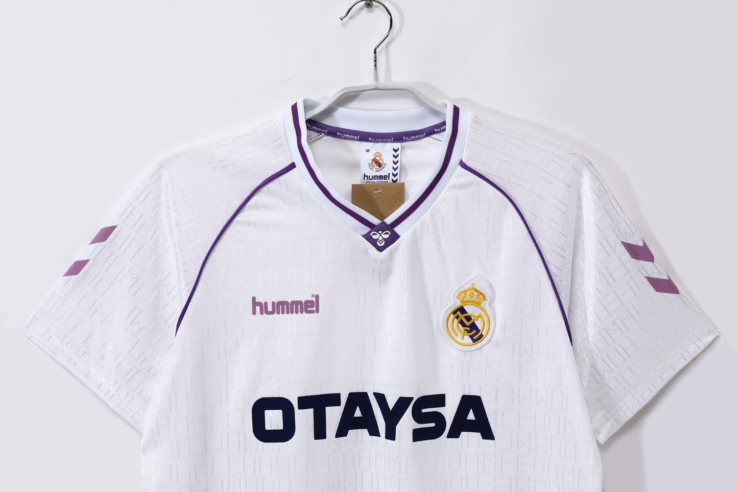 Camiseta retro de fútbol del Real Madrid 1990-1992
