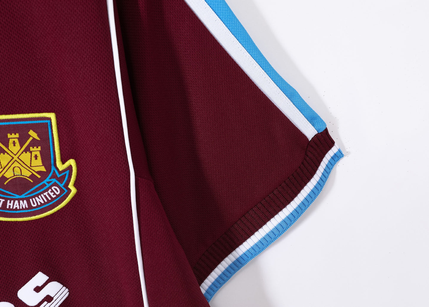 Maillot de football rétro domicile West Ham United 1999-2001