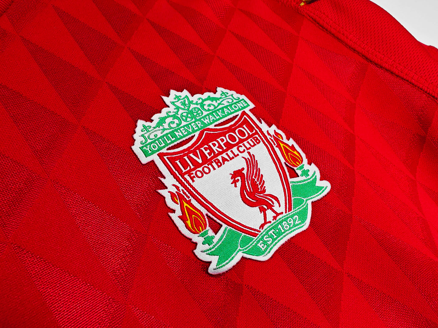 Maillot domicile à manches longues Liverpool 2010-2011