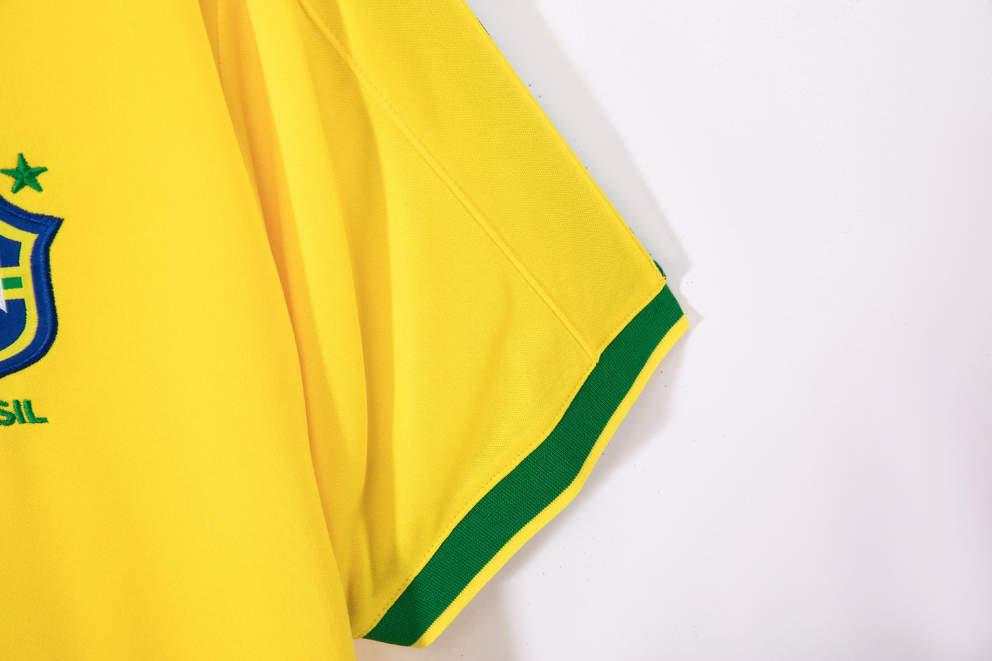 Brazil 1997 Home Retro Football Shirt