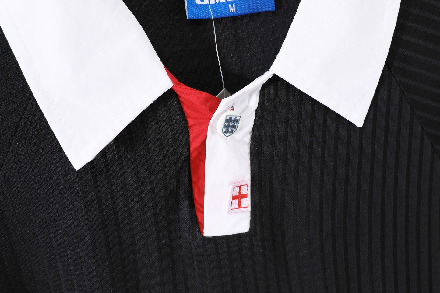 England 1998 Second Away Black Jersey