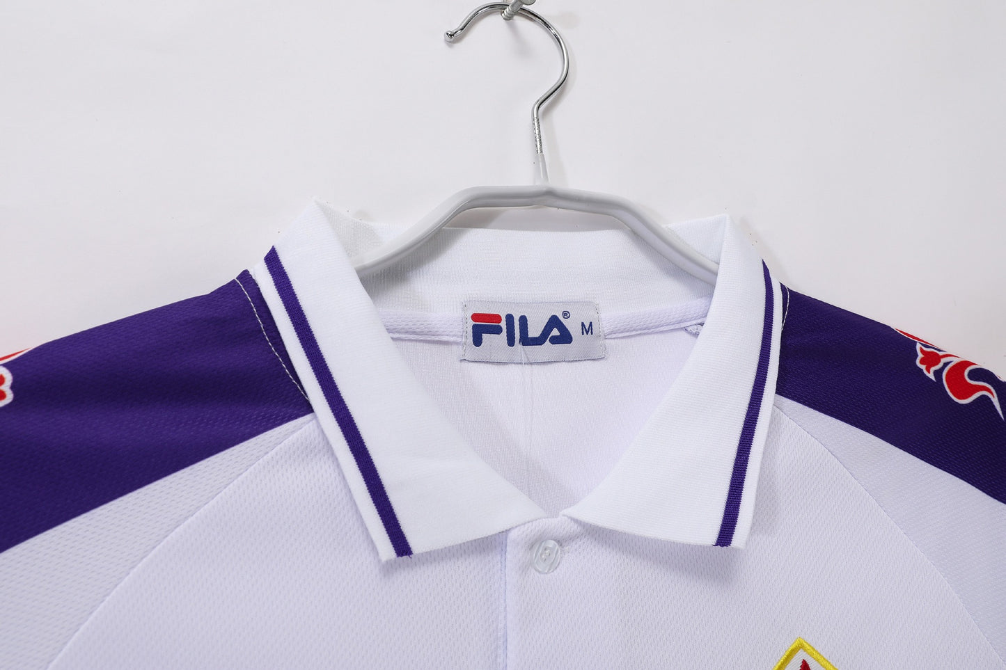 Fiorentina 1998-1999 Away Retro Football Shirt