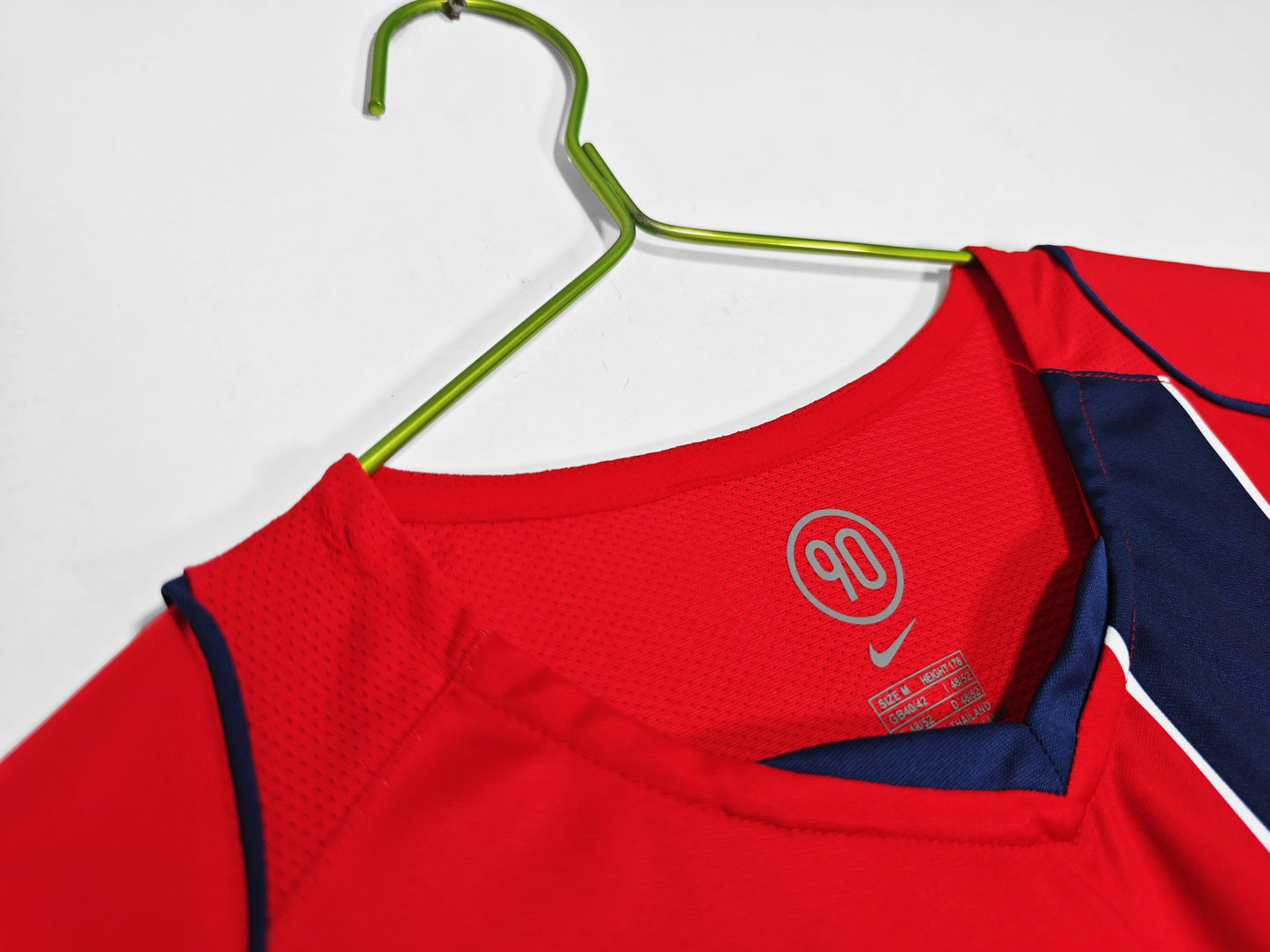 Maillot Extérieur Rouge Paris Saint-Germain 2004-2005