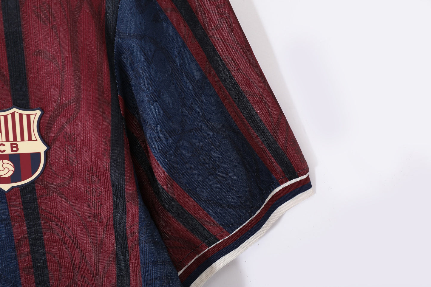 Maillot Rétro Domicile du FC Barcelone 125ème Anniversaire