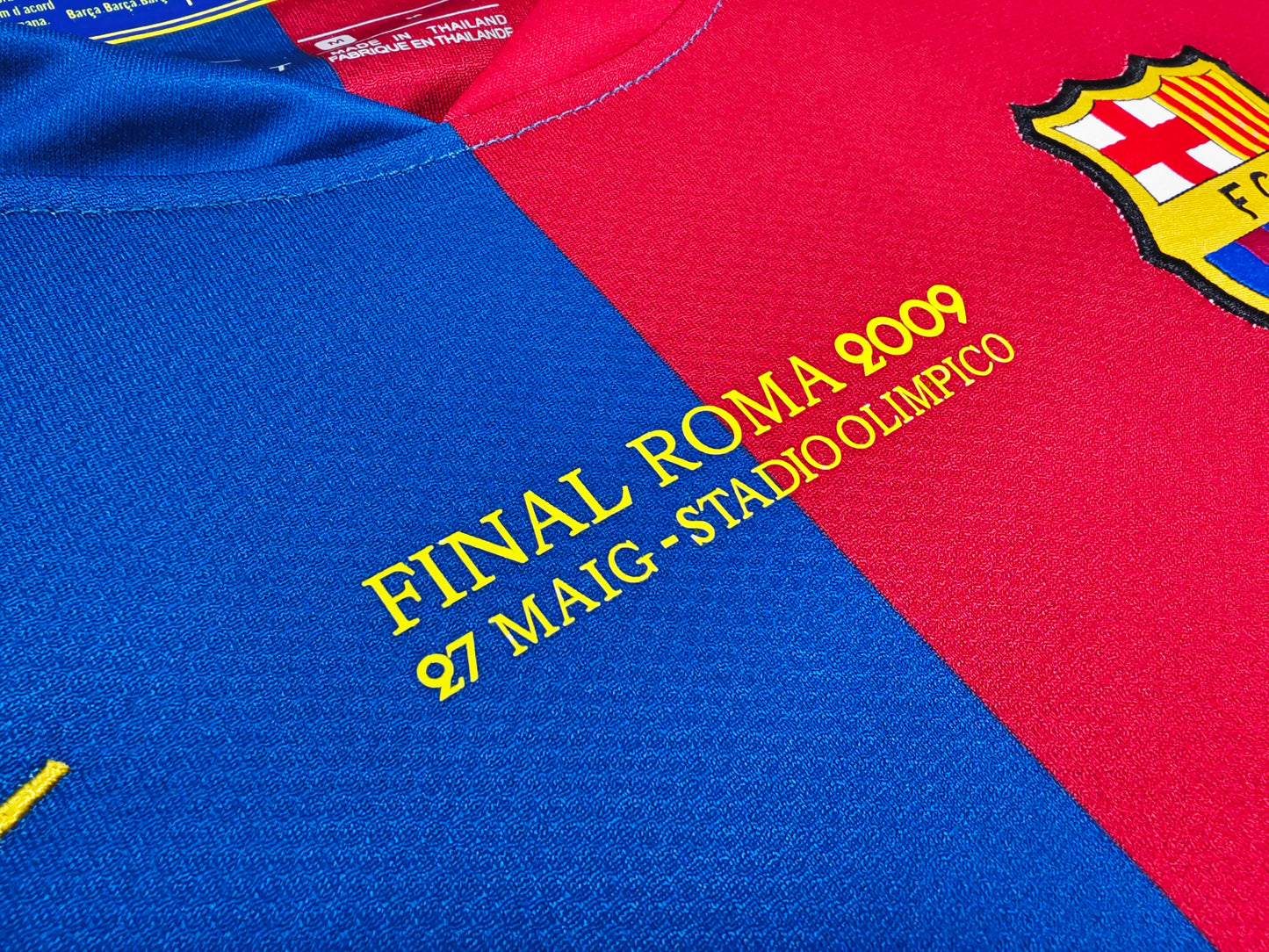 Maillot domicile manches longues Barcelone 2008-2009