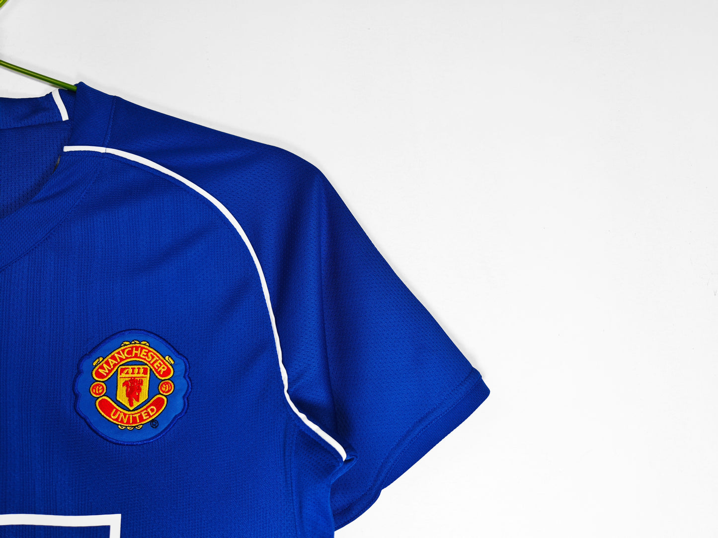 Maillot de gardien de but bleu Manchester United 2007-2008