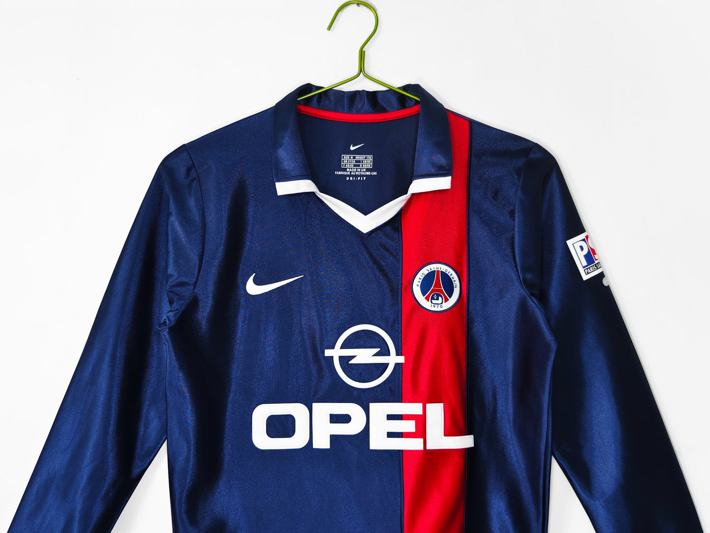 Paris Saint-Germain 2001-2002 Home Long Sleeve Jersey